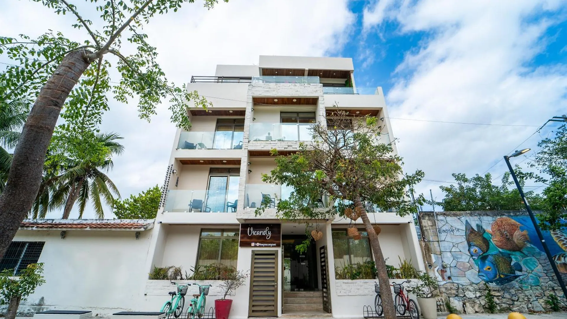 Lägenhet 500M To Beach L Queen Beds Kitchen L Pool Patio Gym Bikes Ac 30203 Playa del Carmen